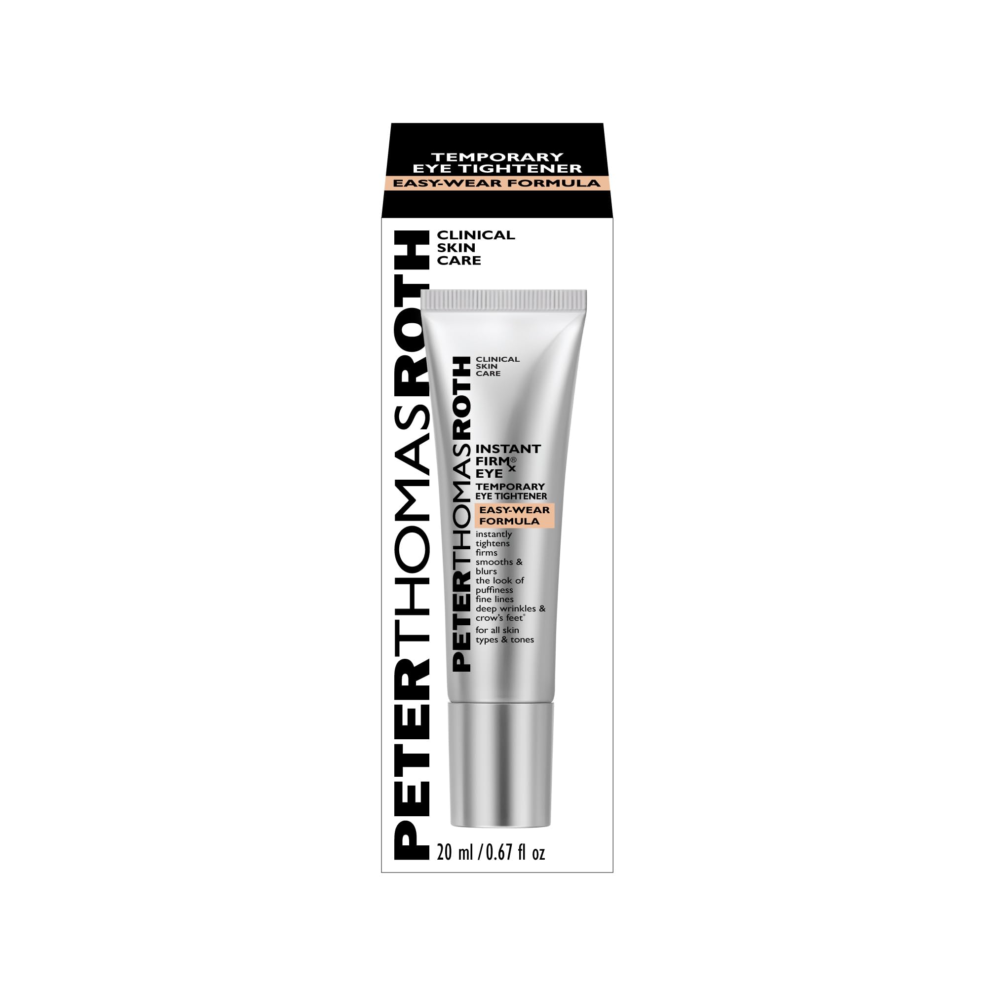 Peter Thomas Roth | Instant FIRMx® Eye Temporary Eye Tightener Easy-Wear Formula | For Firming Under-Eye Bags & Wrinkles