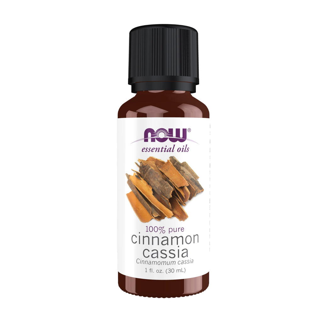 Buy now NOW Essential Oils, Cinnamon Cassia Oil, Warming Aromatherapy Scent, Steam Distilled, 100% Pure, Vegan, Child Resistant Cap, 1-Ounce at indiglob india