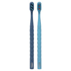 Buy now Oral-B Brilliance Premium Whitening Toothbrush with Plaque Eraser, Medium, Sky Blue and Gray, 2 Count at indiglob india