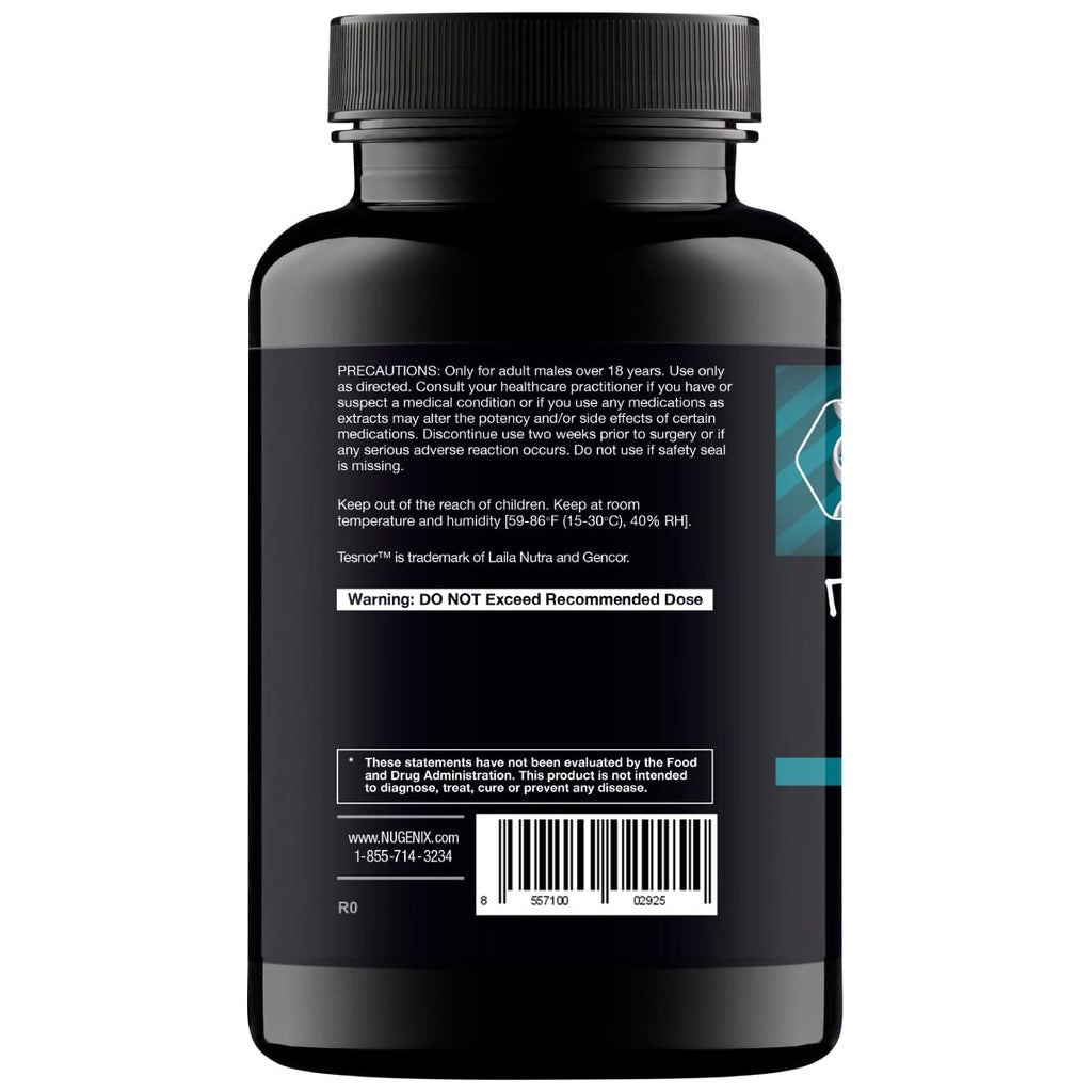 Nugenix Total-T Ultimate, Advanced Testosterone Booster for Men, 120ct