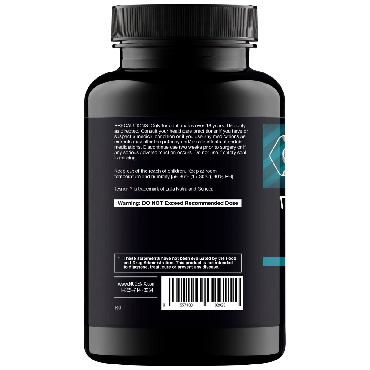 Nugenix Total-T Ultimate, Advanced Testosterone Booster for Men, 120ct