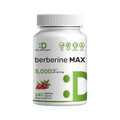 DEAL SUPPLEMENT Berberine Max Supplement with Turmeric, 5000 mg** Per Serving, 240 Vegetarian Capsules | Berberine HCl with Turmeric Root Extract | Non-GMO