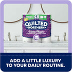 Buy now Quilted Northern Ultra Plush Toilet Paper, 32 Mega Rolls = 128 Regular Rolls, 3-Ply Bath Tissue (Packaging May Vary), 8 Count (Pack of 4) at indiglob india