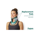ASPEN Vista Cervical Collar Replacement Pads, Moisture-Wicking & Optimal Pressure Distribution, 984020