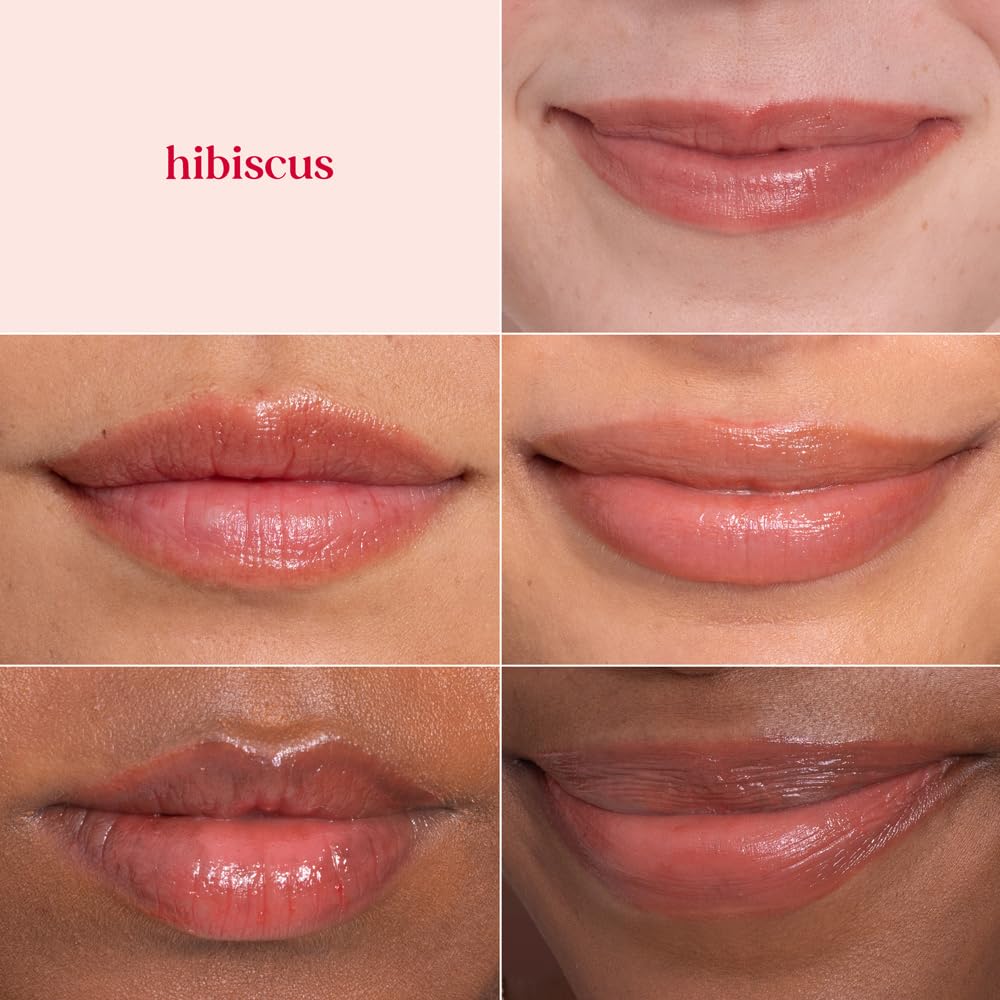 Buy now Burts Bees 100% Natural Tinted Lip Balm, Hibiscus with Shea Butter & Botanical Waxes 1 Tube at indiglob india