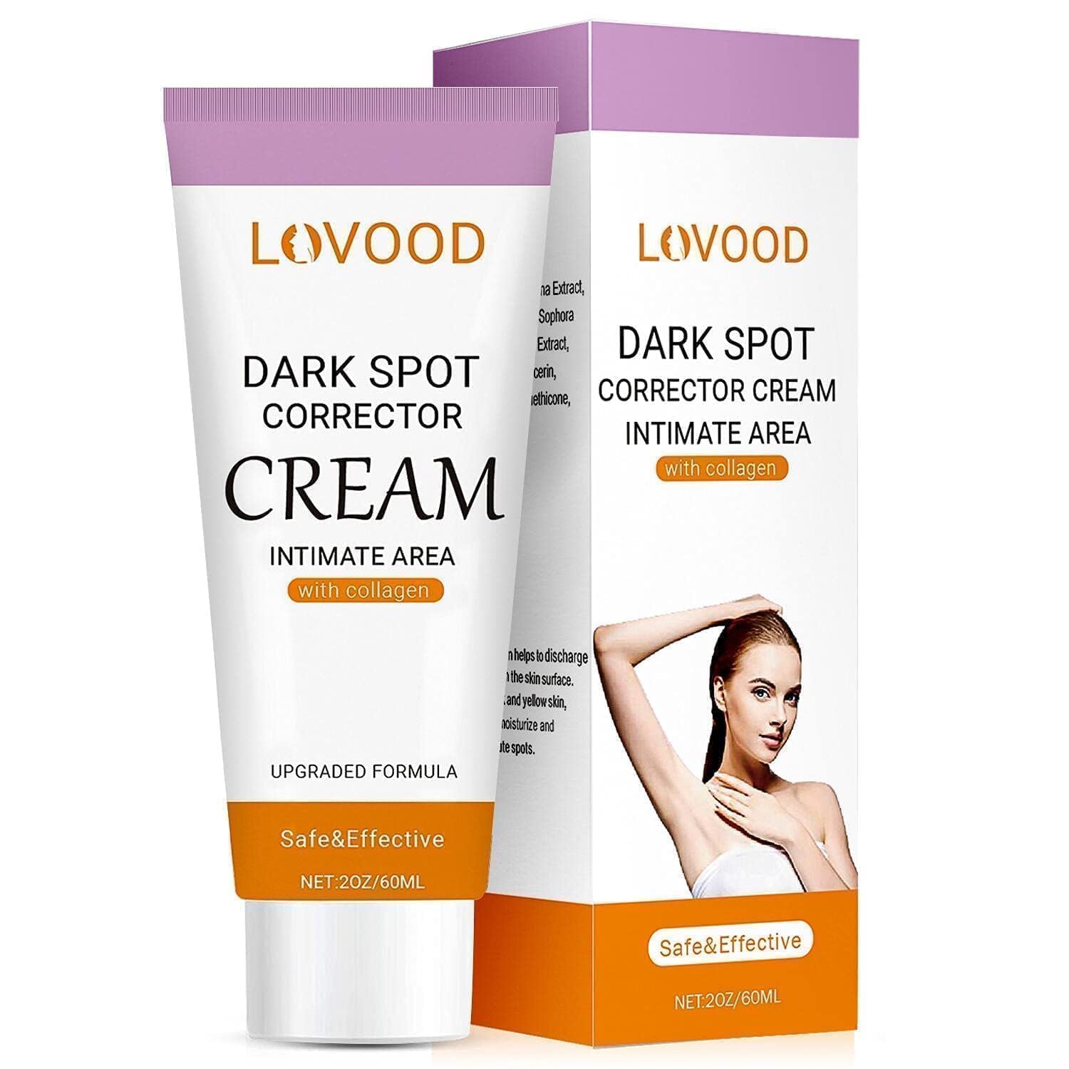 Buy now Dark Spot Corrector Cream - Underarm, Neck, Armpit, Knees, Elbows, Private Areas, Intimate Areas - Upgraded Formula, Instant Result 2 fl.oz at indiglob india