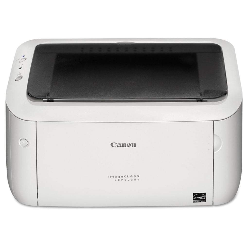 Canon imageCLASS LBP6030w - Monochrome Single-Function Wireless Compact Wireless Laser Printer, 1 Year Limited Warranty, 19 PPM, White - Print Only