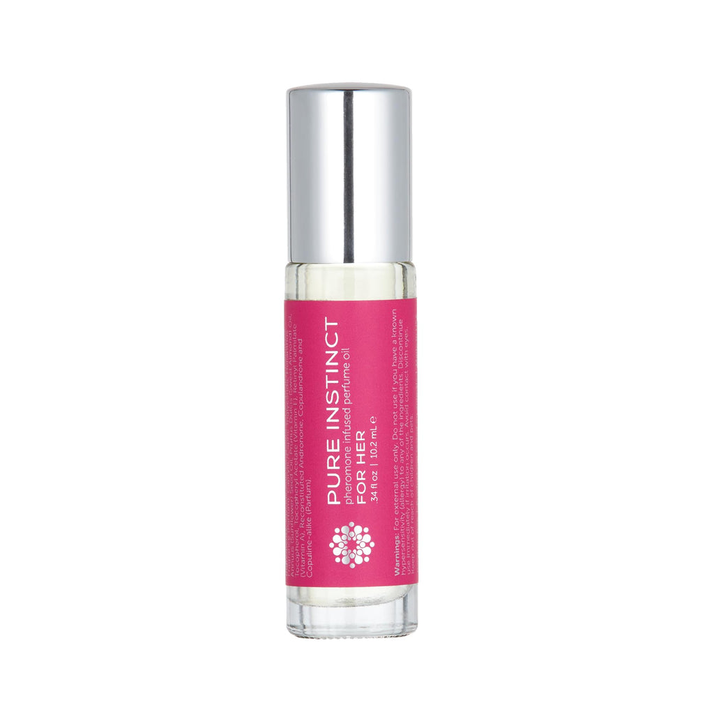 Pure Instinct Roll-On - The Original Pheromone Infused Essential Oil Perfume Cologne - TSA Ready (Crave - Women)
