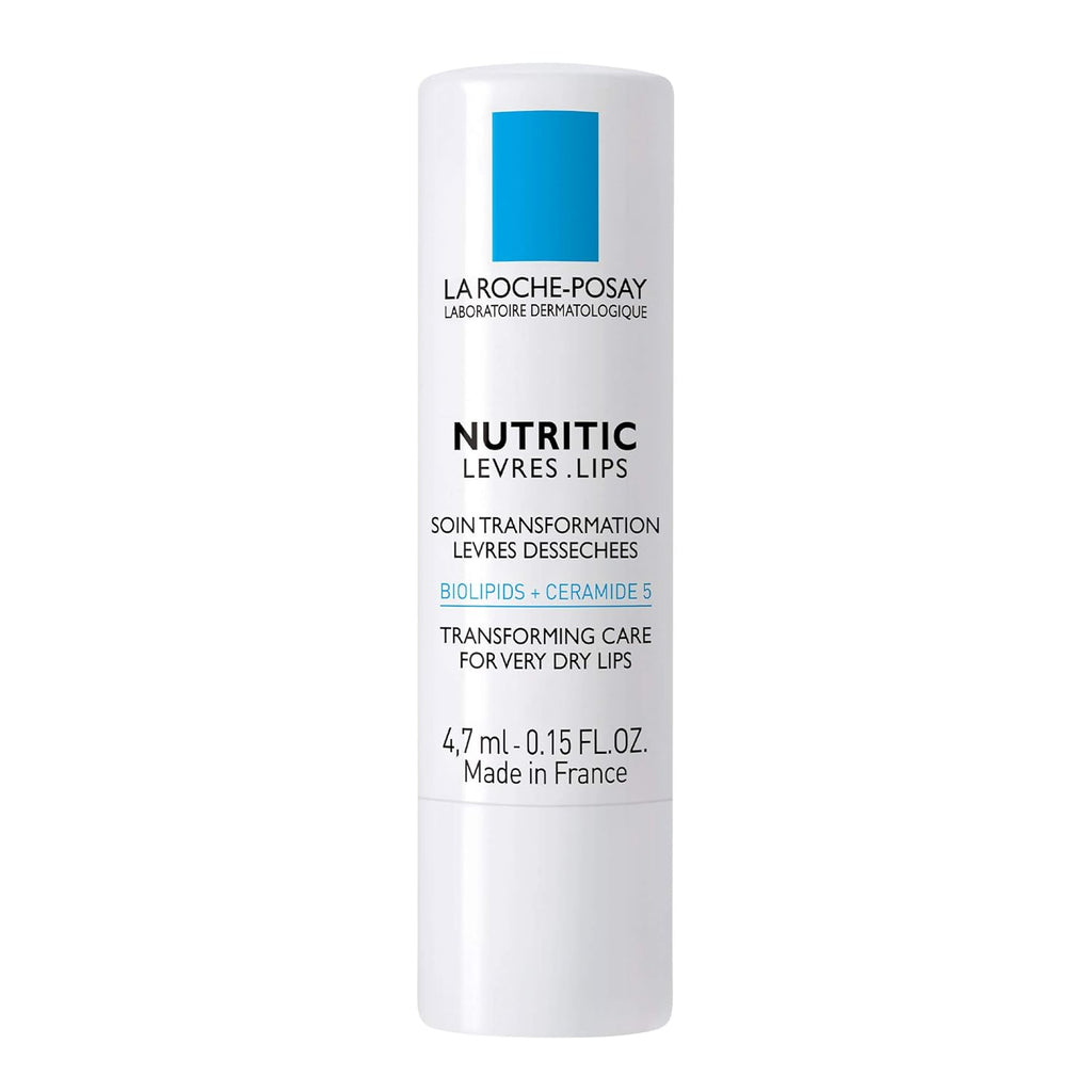 Buy now La Roche-Posay Nutritic Lip Balm for Very Dry Lips, Soothes and Repairs Chapped Lips with Shea Butter and Ceramides, 0.15 Fl Oz (Pack of 1) at indiglob india