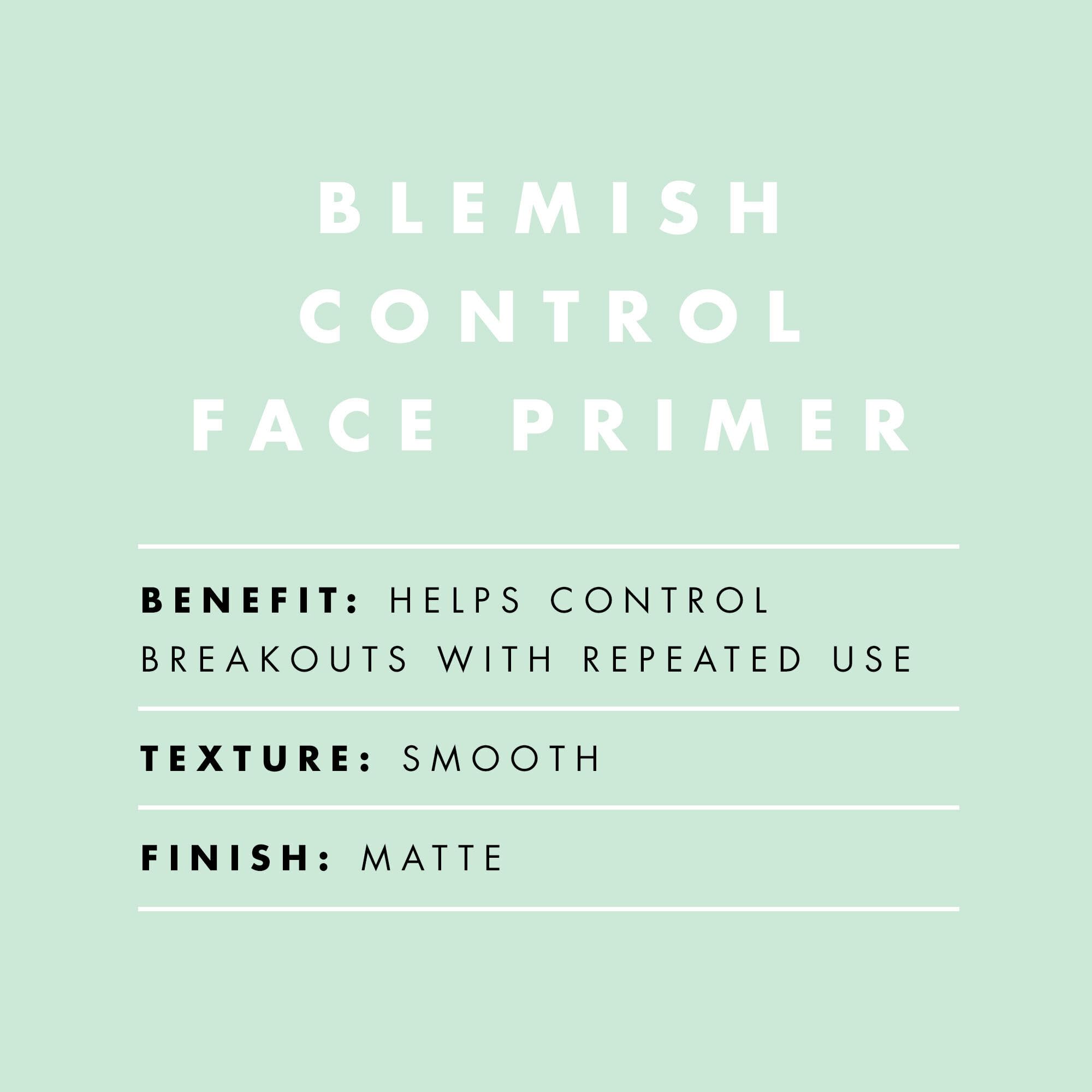Buy now e.l.f. Blemish Control Face Primer, Soothing & Hydrating Makeup Primer For Fighting Blemishes, Grips Makeup To Last, Vegan & Cruelty-free, Small at indiglob india