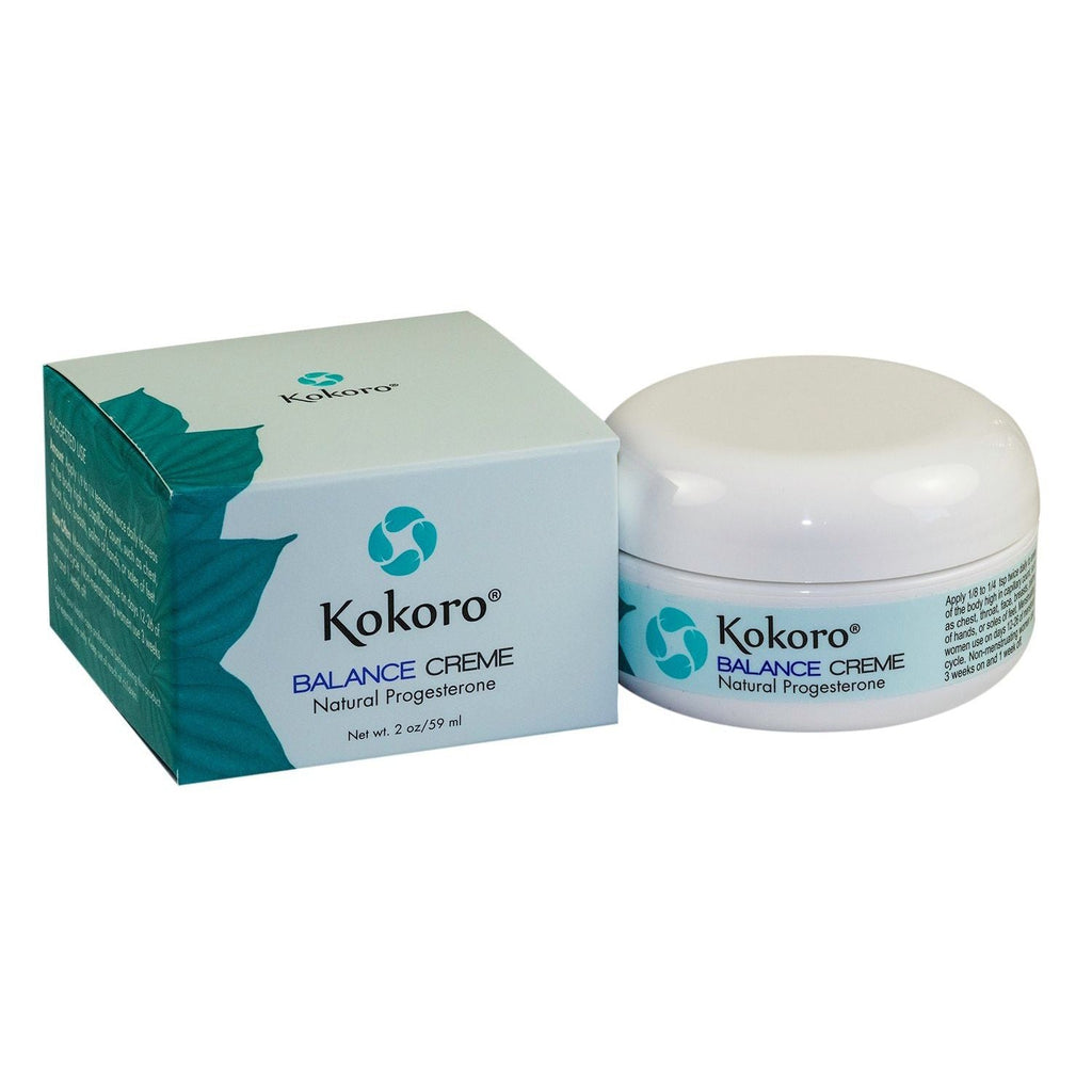 Buy now Kokoro Balance Creme for Women | Skin Moisturizing | 2oz Jar | No Phytoestrogens | Recommended Since 1996 in What Your Doctor May Not Tell You About Menopause by John R Lee, MD at indiglob india