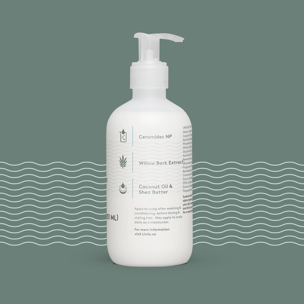 Buy now LivSo Moisturizing Scalp Lotion - Moisturizes Hair & Scalp - Naturally Derived - Fresh Feel - Effective (1 Bottle) at indiglob india