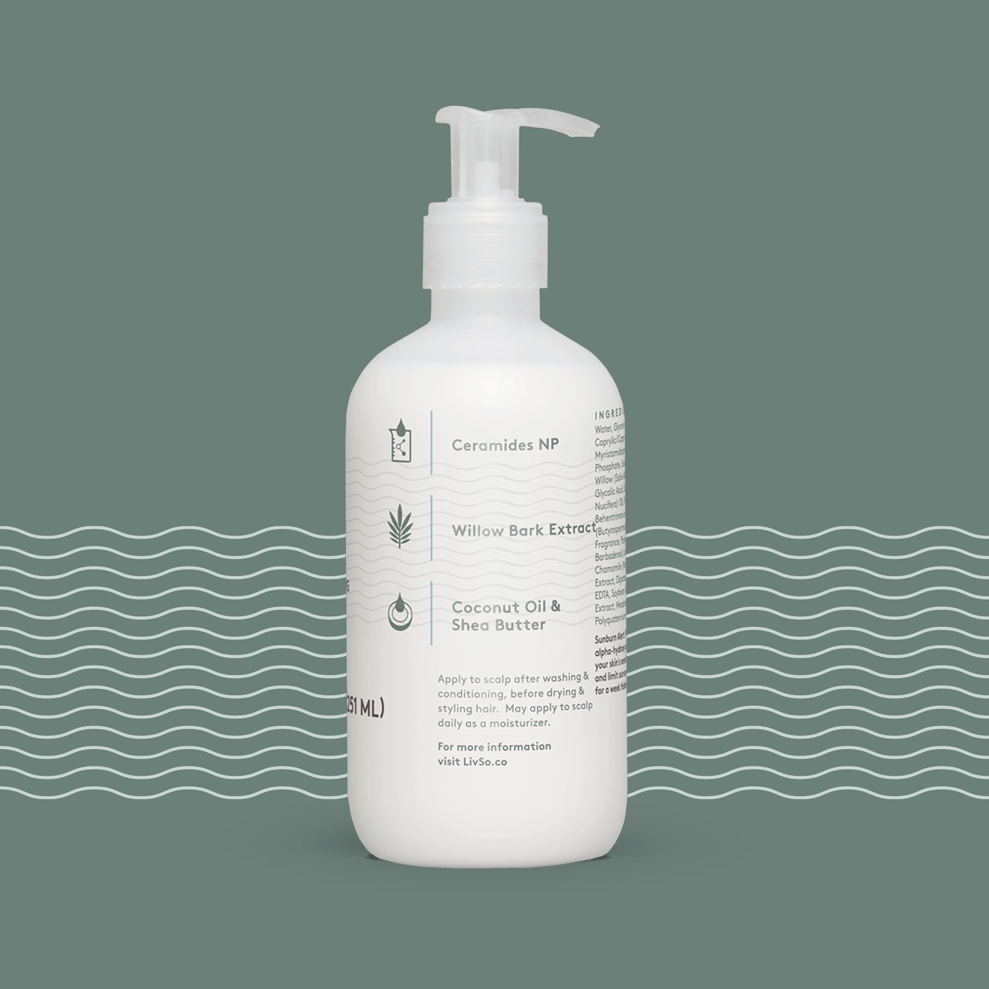 Buy now LivSo Moisturizing Scalp Lotion - Moisturizes Hair & Scalp - Naturally Derived - Fresh Feel - Effective (1 Bottle) at indiglob india