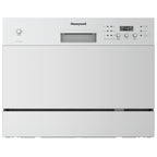 Buy now Honeywell Countertop Dishwasher with 6 Place settings, 6 Washing Programs, Stainless Steel Tub, UL/Energy Star- Stainless Steel at indiglob india