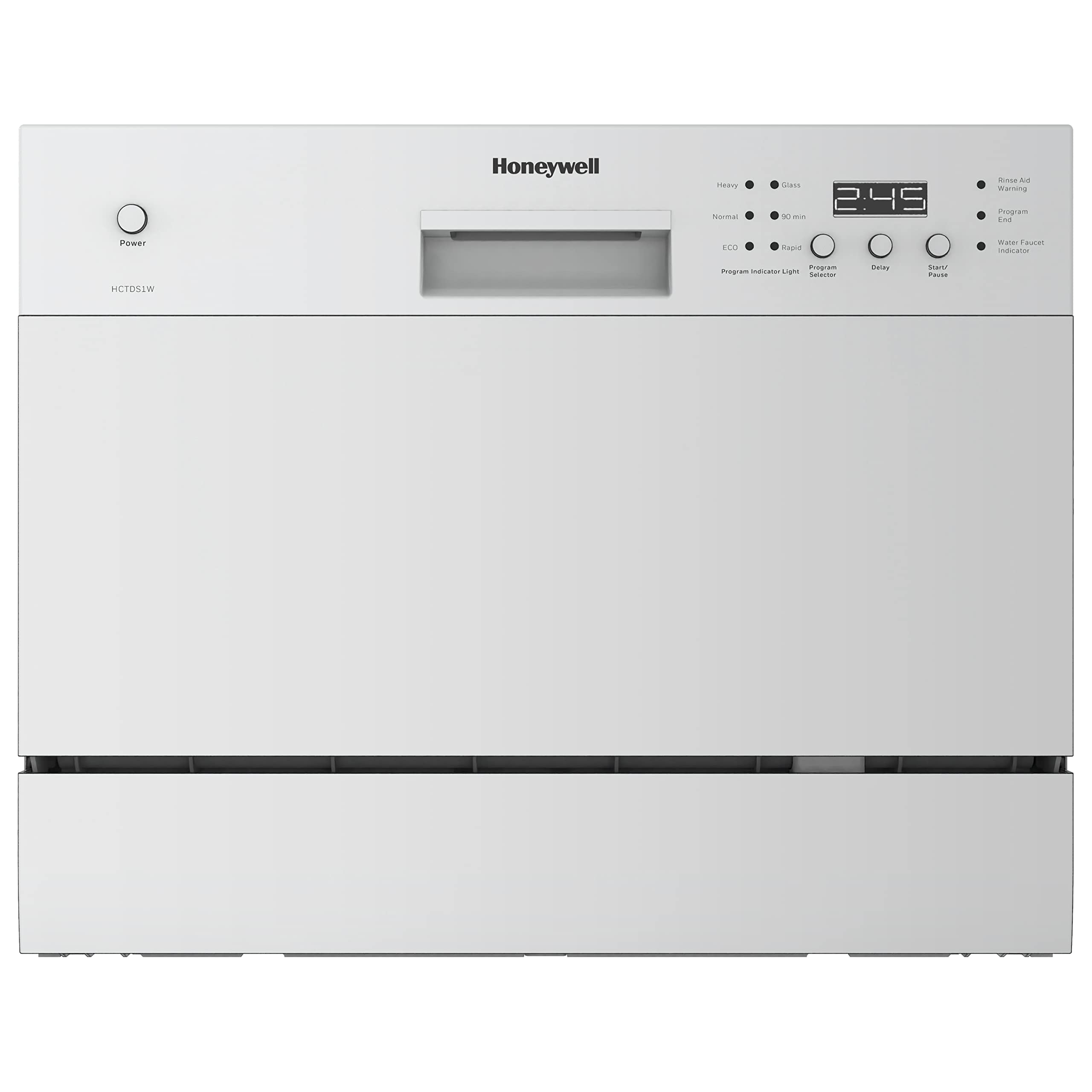 Buy now Honeywell Countertop Dishwasher with 6 Place settings, 6 Washing Programs, Stainless Steel Tub, UL/Energy Star- Stainless Steel at indiglob india