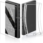 Buy now Soft Clear TPU Protective Shell Skin Case Cover for Sony Walkman NW-A300 Series NW-A306 NW-A307 (Clear case and Glass) at indiglob india
