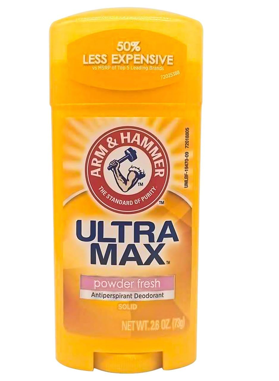 Buy now Arm & Hammer Ultramax Invisible Solid Powder Fresh Antiperspirant & Deodorant-2.6 oz at indiglob india
