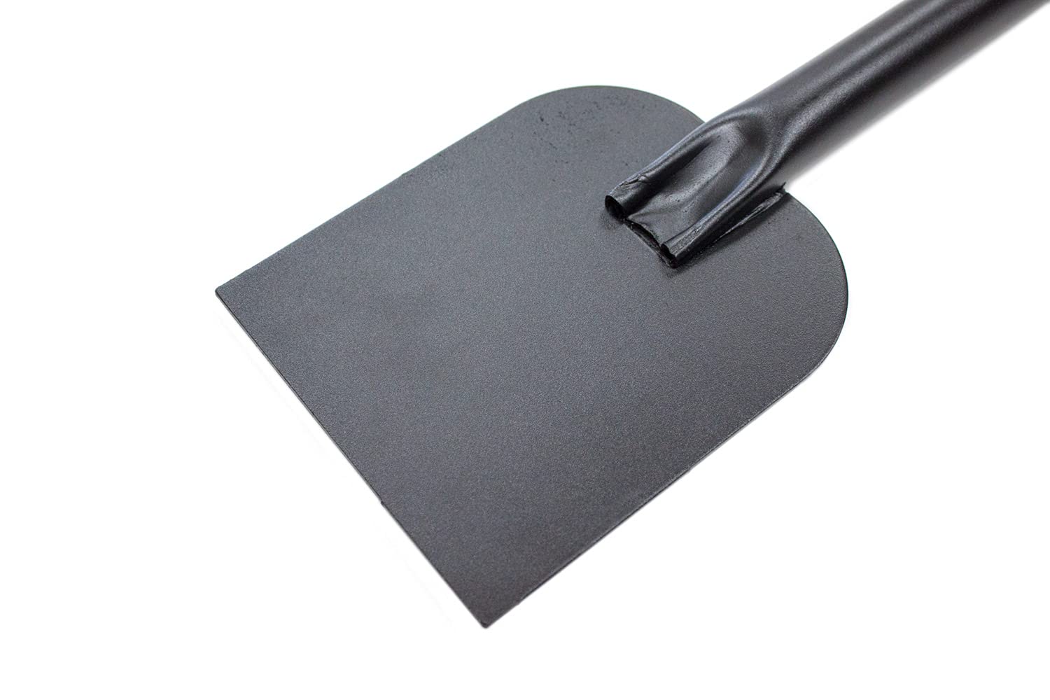 Buy now Bully Tools Heavy Duty Ice Scraper - 11-Gauge All Steel Sidewalk Chopper with Extra Long Handle for Thick Snow Removal - Floor Scraper Tool, Flat Head for Snow Clearing - 100% Made in the USA, 58-Inch at indiglob india