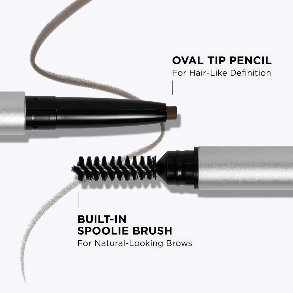 IT Cosmetics Brow Power Eyebrow Pencil - Universal Shades - Long-Lasting, Budge-Proof Formula - With Biotin - Natural-Looking Brows - Built-in Spoolie Brush