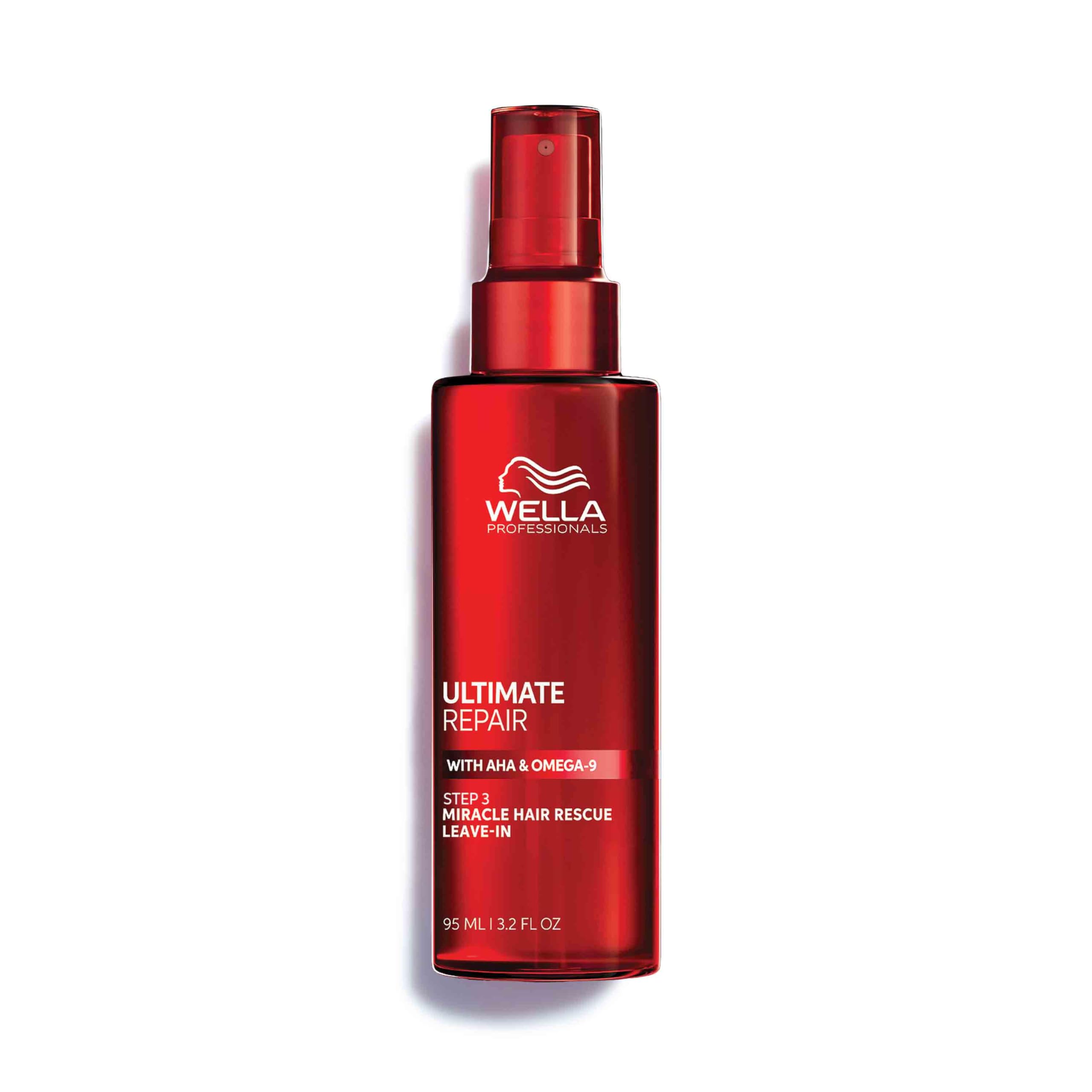Wella Professionals Ultimate Repair Miracle Hair Rescue for Damaged Hair | Rebuilds strength fast, 90-second treatment, visibly smoother, 99% less breakage vs regular shampoo