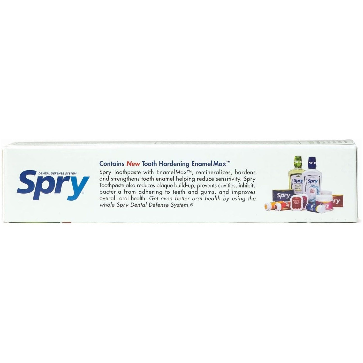 Buy now Spry Natural Xylitol Toothpaste 5oz for Adults and Kids with Fluoride, Gentle for Sensitive Teeth Whitening and Remineralizing, Breath Freshening, Mouth Moisturizing, Spearmint (Pack of 1) at indiglob india