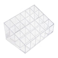 Super Z Outlet Transparent Cosmetic Makeup Organizer for Lipstick, Brushes, Bottles, and More - Clear Case Display Rack Holder