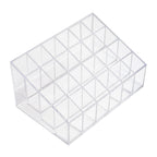 Super Z Outlet Transparent Cosmetic Makeup Organizer for Lipstick, Brushes, Bottles, and More - Clear Case Display Rack Holder