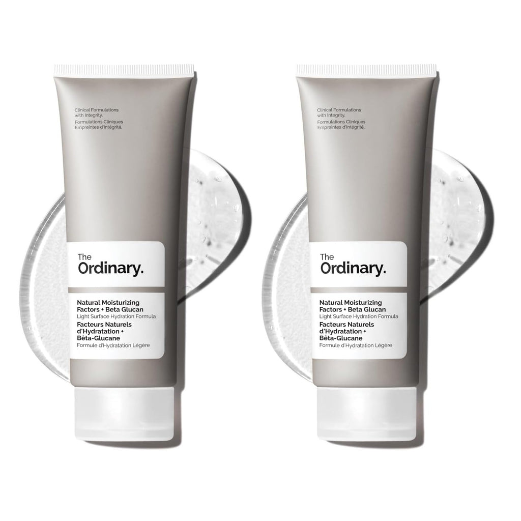 The Ordinary Natural Moisturizing Factors + Beta Glucan, Lightweight Gel Moisturizer for All-Day Hydration, Travel Size, 1 Fl Oz