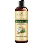 Handcraft Blends Fractionated Coconut Oil - 16 Fl Oz - 100% Pure and Natural - Premium Grade Carrier Oil for Skin, Hair and Body - Massage - Hair Tonic