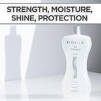 BioSilk Silk Therapy Original, Reconstructing Leave-In Hair Treatment, Adds Shine, Smooths & Prevents Split Ends, Sulfate-Free, Paraben-Free, Cruelty-Free, 34 Oz
