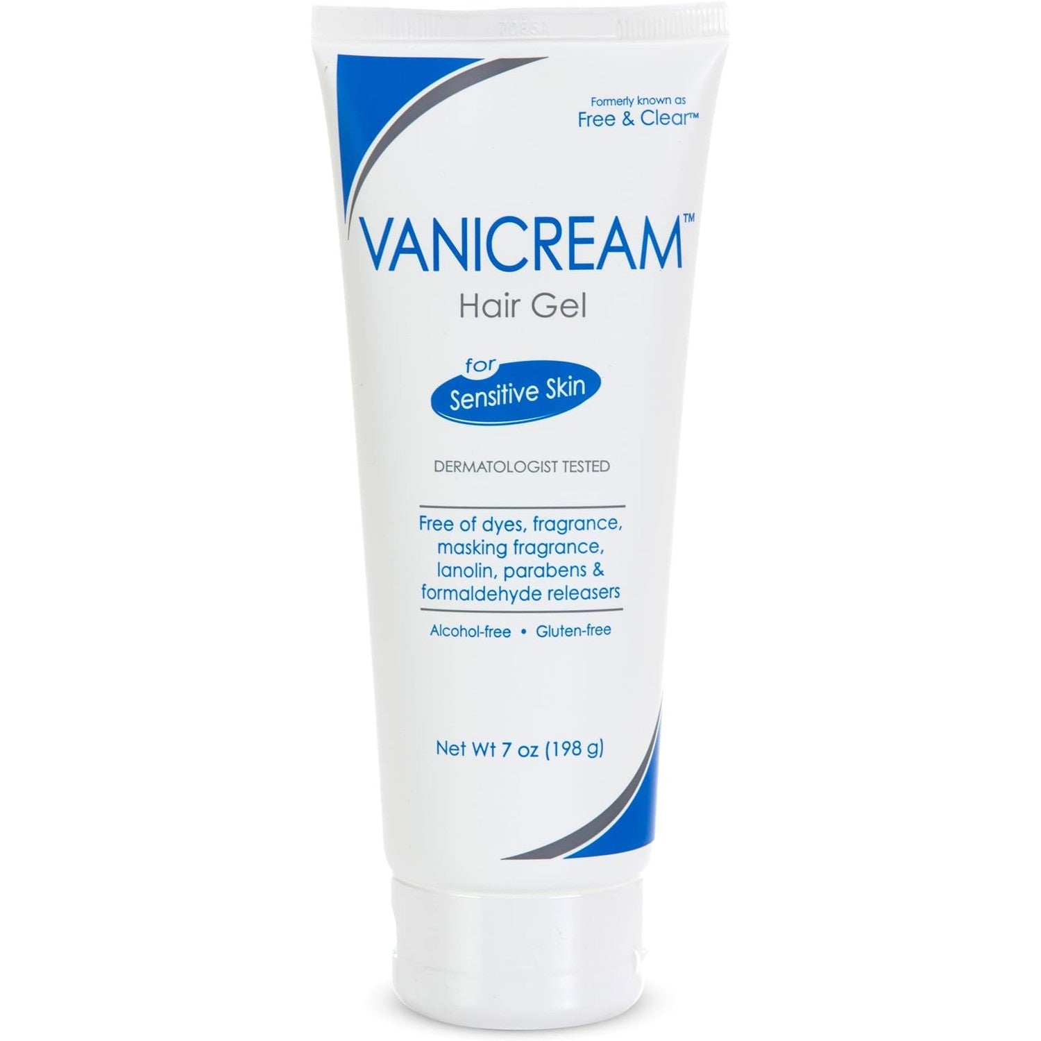 Vanicream Hair Gel, 7 Oz, Formulated without Common Irritants for Sensitive Skin, Styling Gel with Firm Hold & Non-Greasy Finish, Helps Control Static & Add Volume, Dermatologist Tested