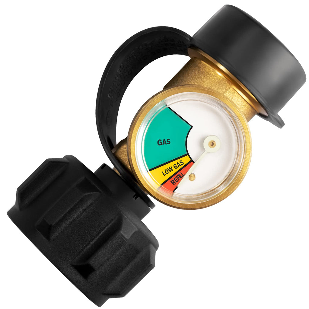 Propane Tank Gauge Level Indicator Leak Detector for BBQ Gas Grill Type 1