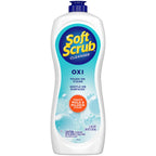 Soft Scrub Cleanser, Oxi, 36 Oz, Multi Surface Cleaner, Boosted With Borax