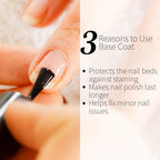 Seche Clear Vite, Base Coat and Top Coat for Nail Polish