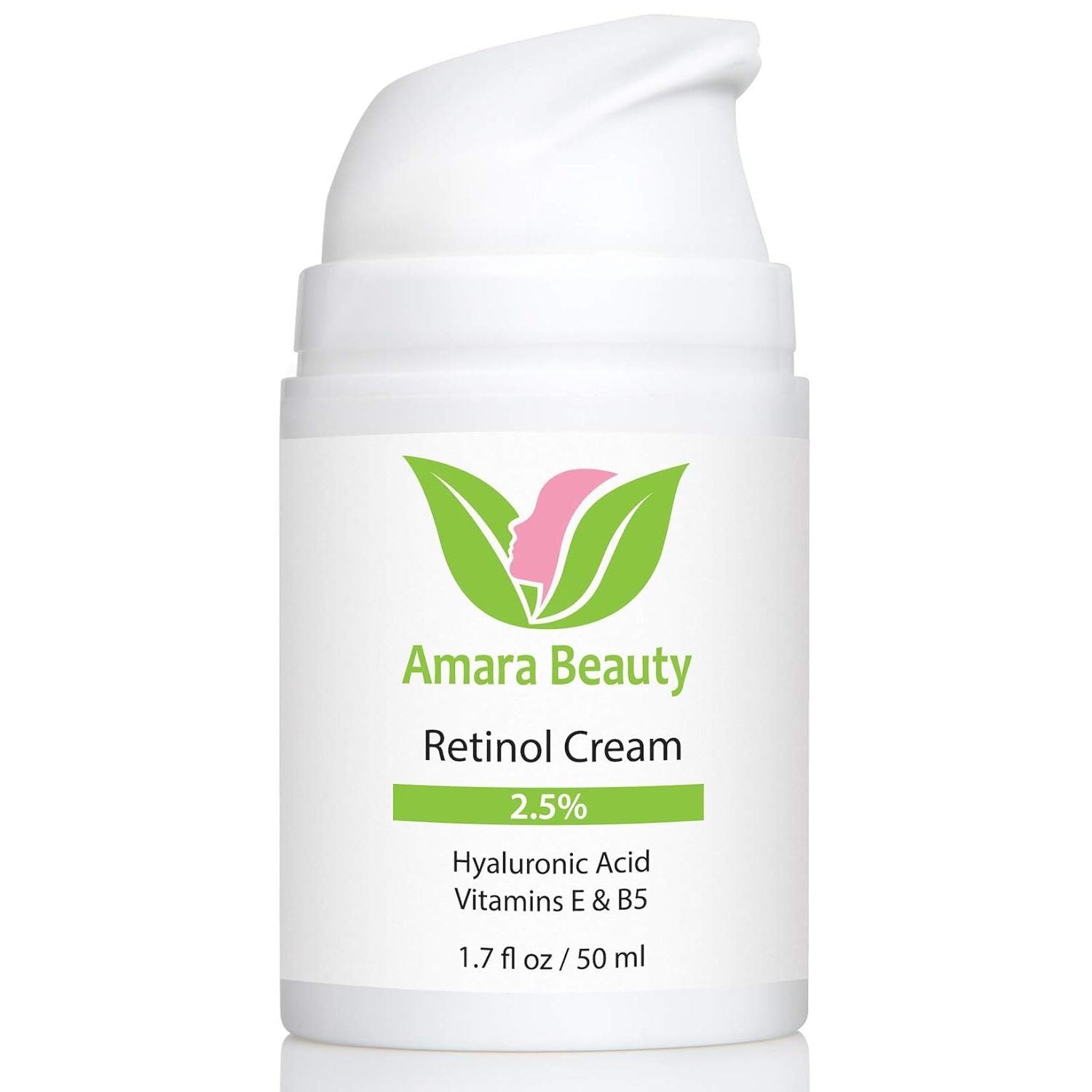 Buy now Retinol Cream for Face 2.5% with Hyaluronic Acid & Vitamins E & B5, 1.7 fl. oz. 1.7 Fl Oz (Pack of 1) at indiglob india