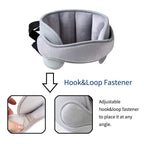 Buy now Car Head Support Toddle Car Neck Relief Baby Child Car Seat Adjustable Head and Neck Support Band - A Comfortable Sleep Solution, Gray at indiglob india