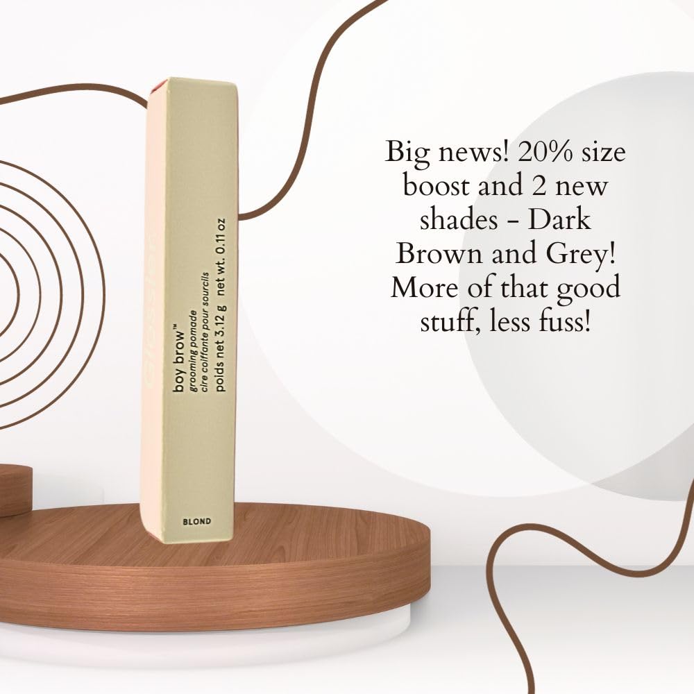 Buy now Glossier Boy Brow Volumizing Eyebrow Gel-Pomade - Blond - Light-Medium Blond at indiglob india
