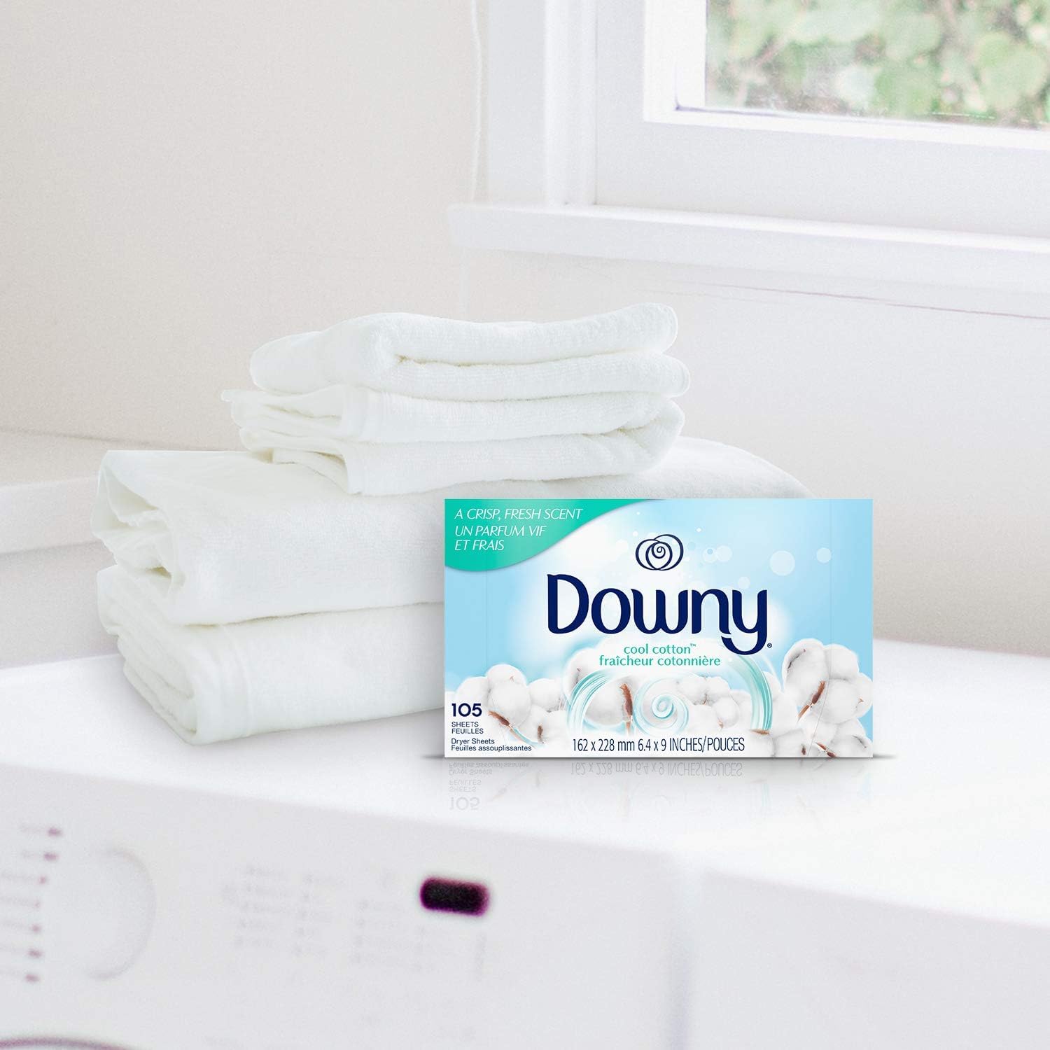 Buy now Downy Fabric Softener Dryer Sheets, April Fresh, 240 Count at indiglob india