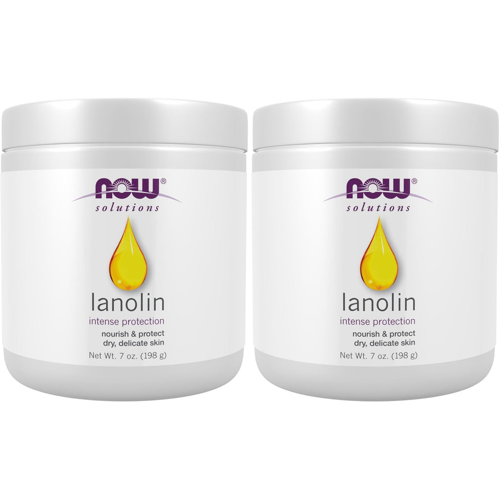NOW Solutions, Lanolin, For Rough Dry Skin, 7 oz