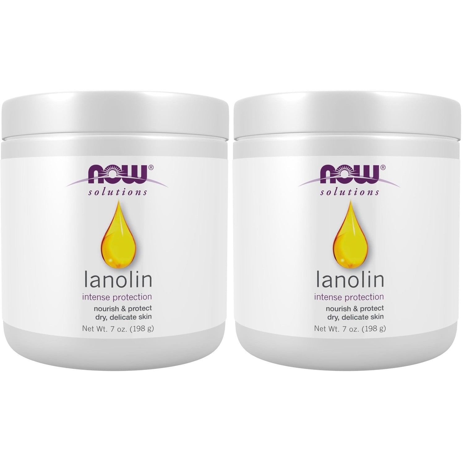 NOW Solutions, Lanolin, For Rough Dry Skin, 7 oz