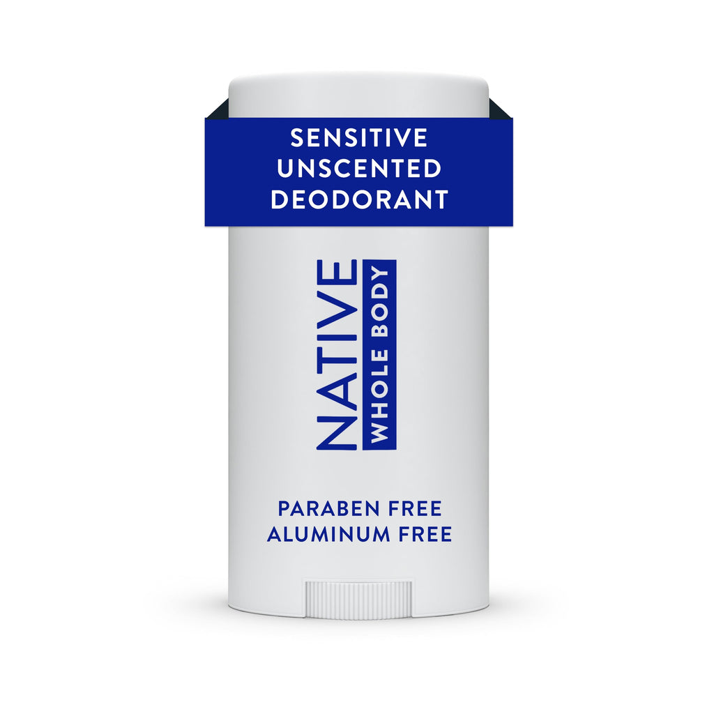 Native Sensitive Deodorant Contains Naturally Derived Ingredients, 72 Hour Odor Control | Deodorant for Women & Men, Aluminum Free with Baking Soda, Coconut Oil and Shea Butter, Coconut & Vanilla