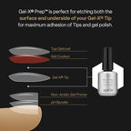 APRÉS Gel-X Prep Acid-Free Tip Primer 15 ml, Nail Tip Etching Prep for Improved Adhesion