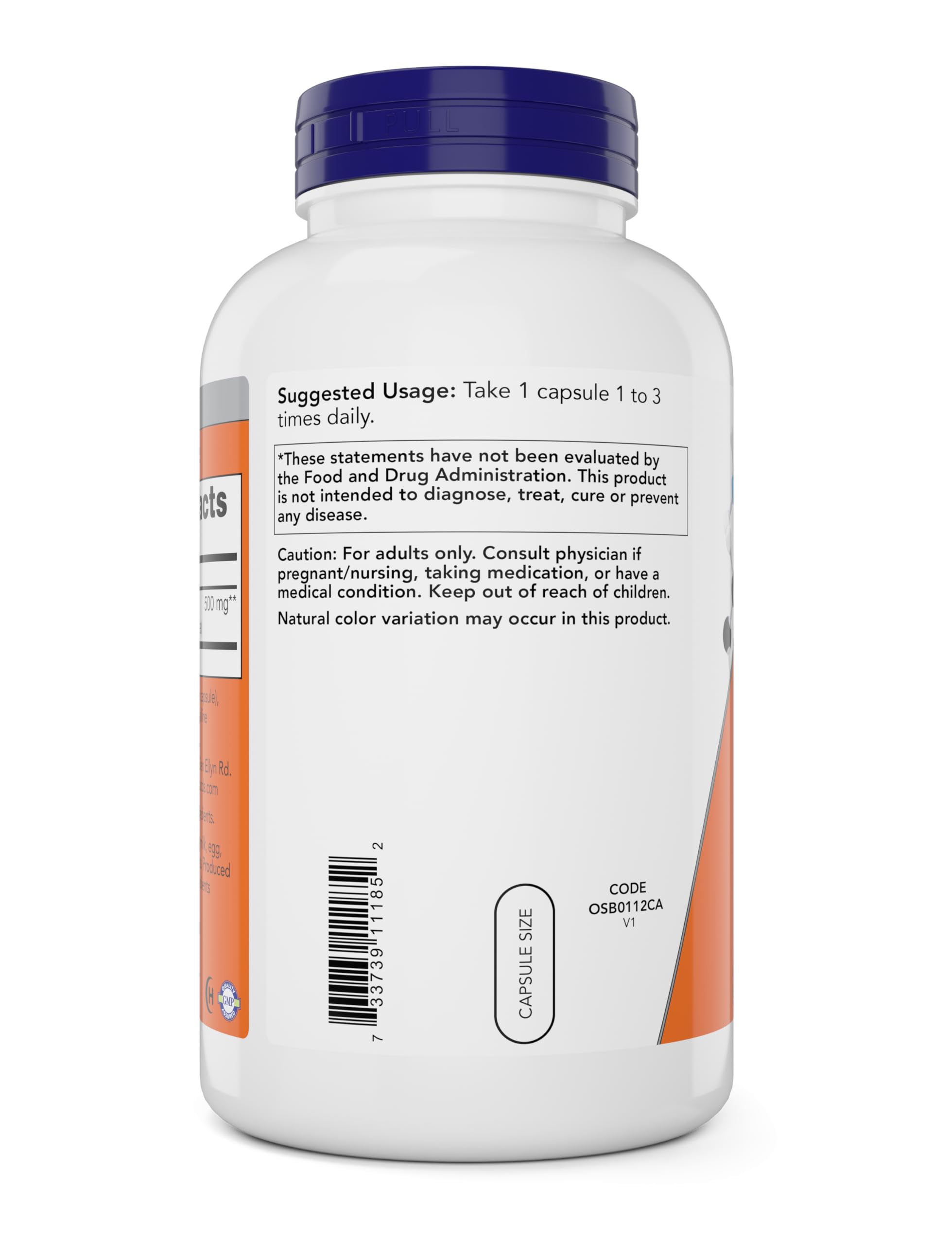 Buy now Now L-Lysine 500 mg, 360 Vegetarian Capsules at indiglob india