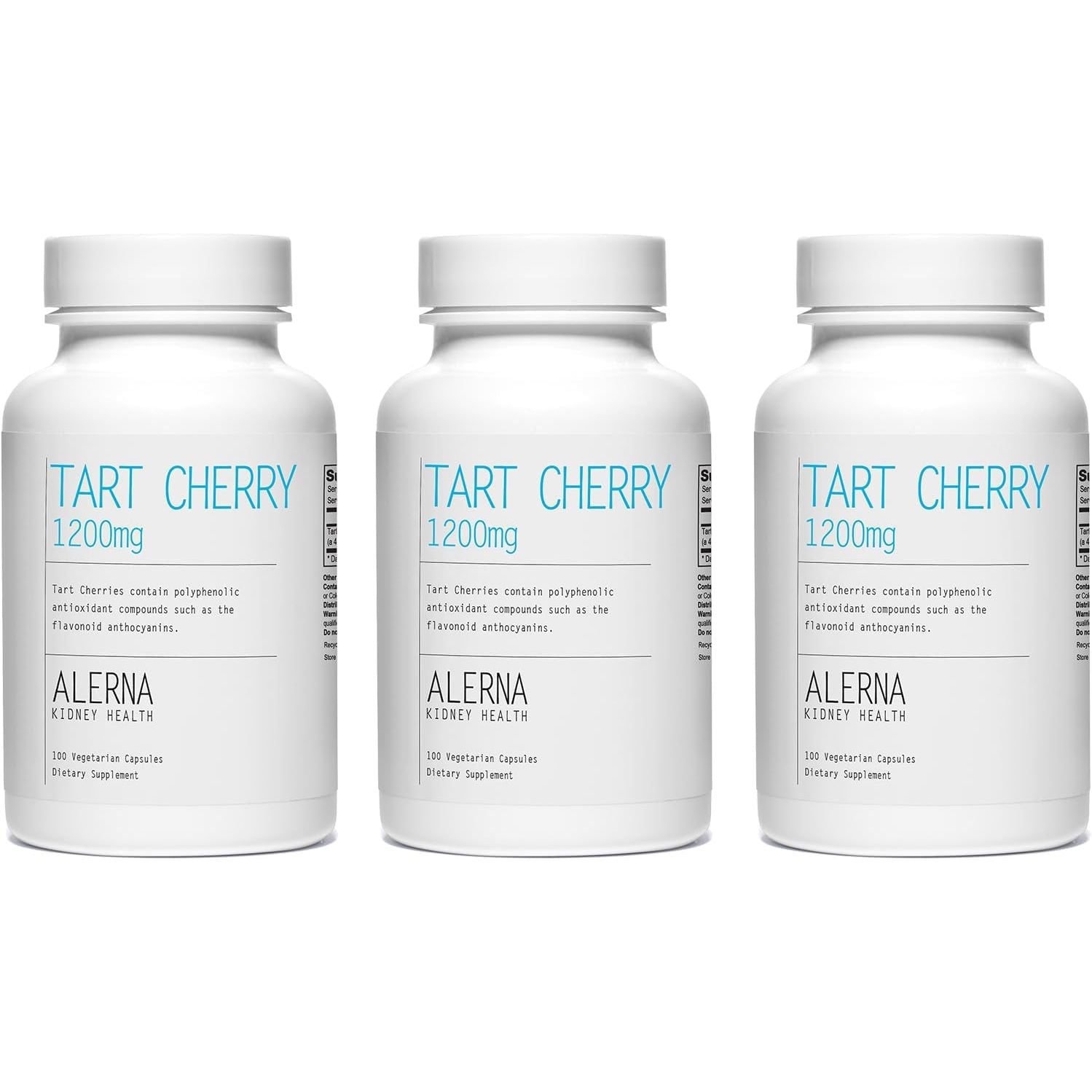 Buy now Tart Cherry Extract 1200 mg, 100 Vegetarian Capsules - (Pack of 3), Joint Health Support - Gluten Free, Non-GMO at indiglob india