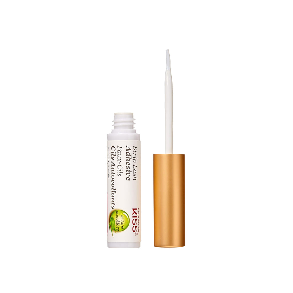 Buy now KISS Lash Adhesive, Lash Glue, 24hr Strip Eyelash Adhesive, Clear, Includes Lash Adhesive, Long Lasting Wear, Can Be Used with Strip Lashes and Lash Clusters at indiglob india