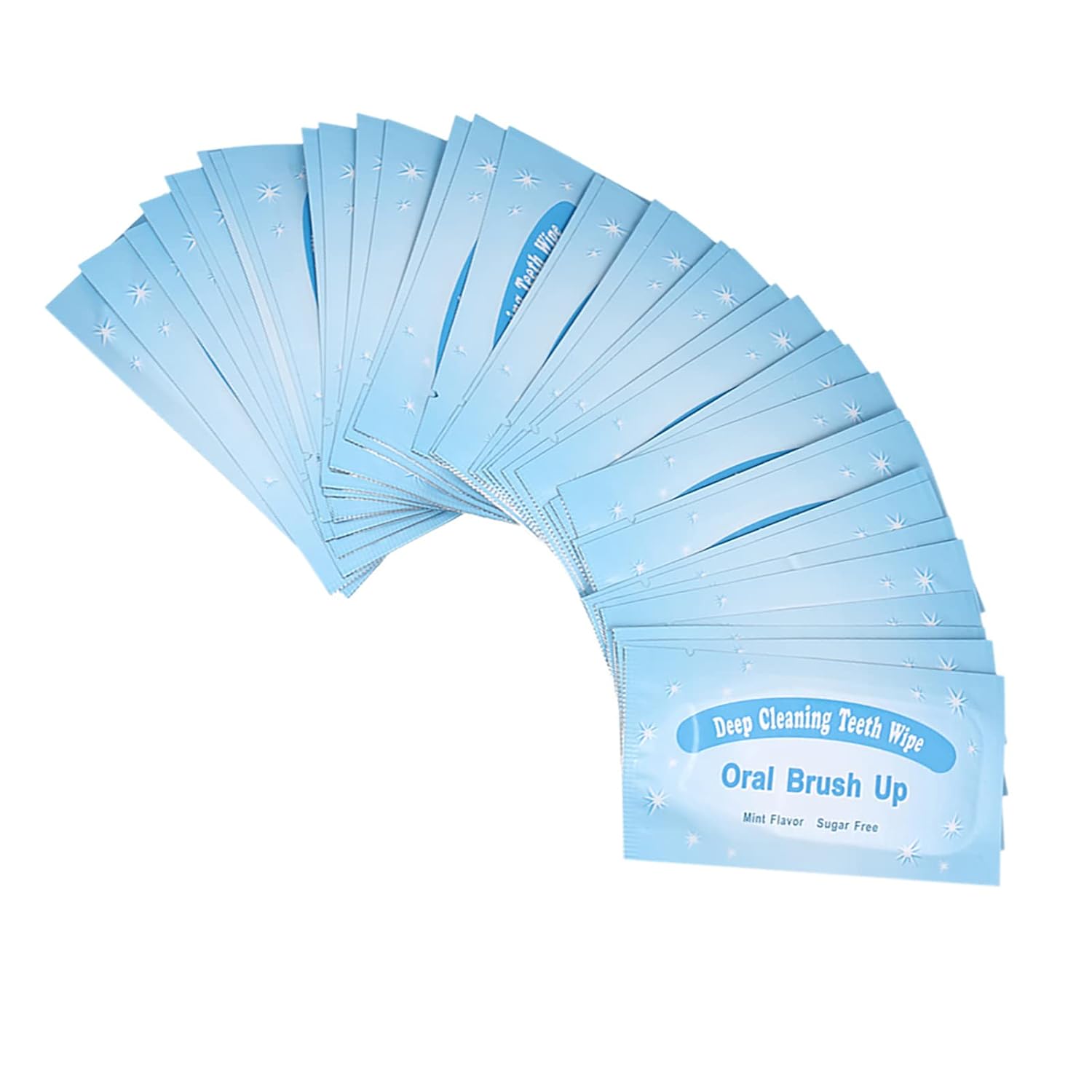 Buy now Mint-Flavored Oral Finger Wipes Teeth whitening Wipes Oral Cleaning Wipe (100 Pcs) 50 Pcs at indiglob india