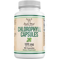 Chlorophyll 100mg, Supports Internal Freshness + Digestion, 90 Capsules