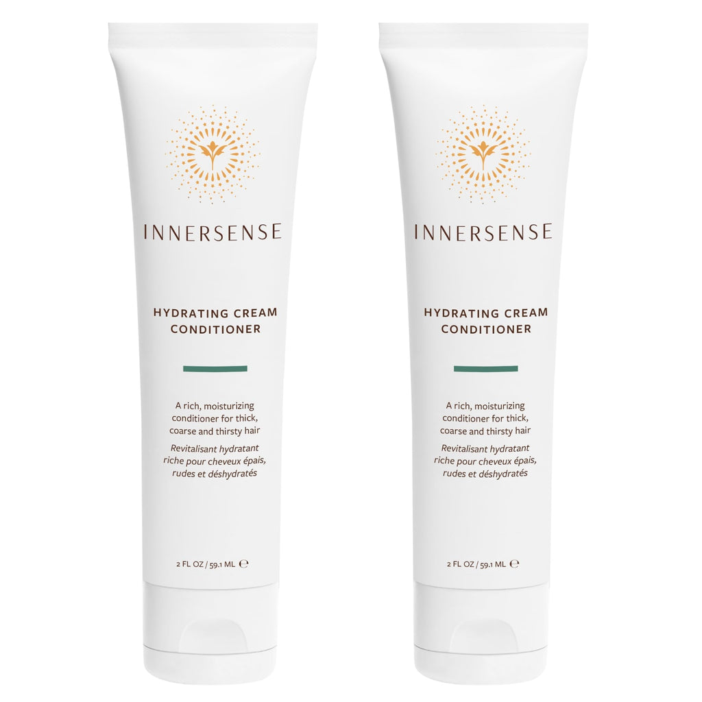 INNERSENSE Organic Beauty - Hydrating Cream Conditioner (32oz Refill) | Deep Moisture for Dry, Coarse + Damaged Hair | Softens, Smooths Frizz + Detangles | Sulfate-Free, Non-Toxic, Clean