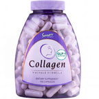Sanar Naturals Collagen Peptides Pills for Women & Men, Hair Skin and Nails | Hydrolyzed Type I & III Collagen with Vitamin C, Skin Tightening & Joints, GLP-1 Support, Grass-Fed Non-GMO, 150 Capsules