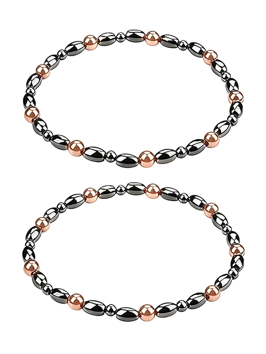Copper Magnetic Anklets for Women Christmas for Family Red Copper